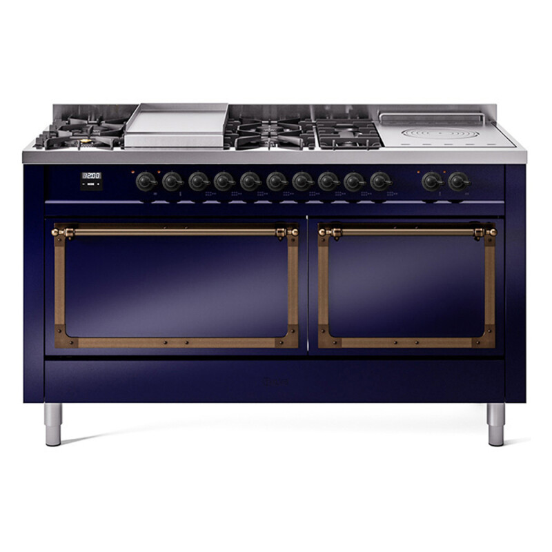 Nostalgie II Noblesse 60 inch Dual Fuel Range UN60FSQNMPMBB