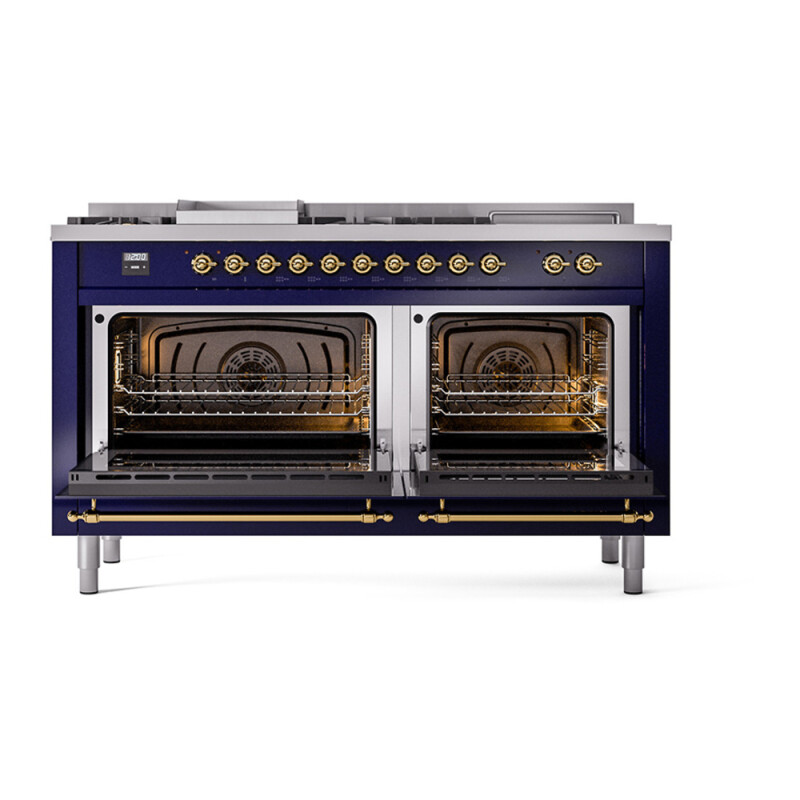 Nostalgie II Noblesse 60 inch Dual Fuel Range UN60FSQNMPMBG