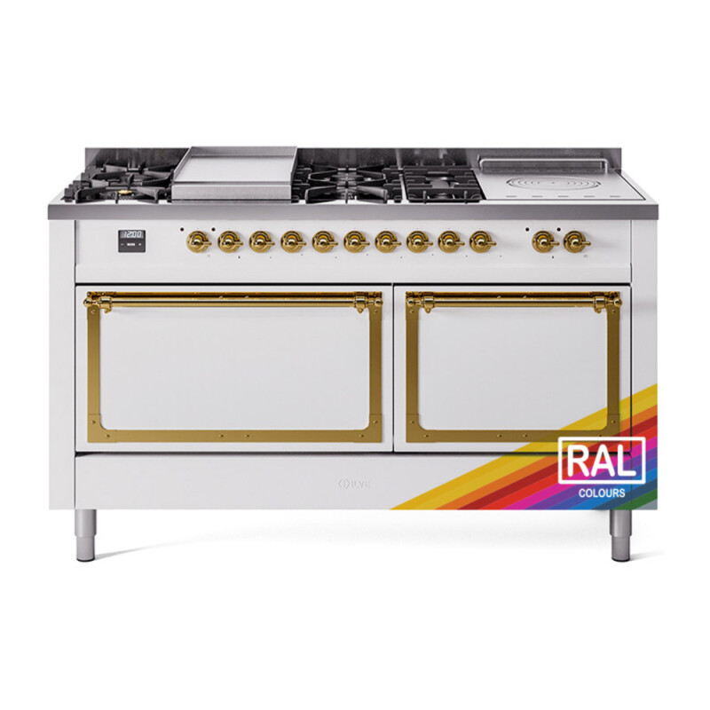Nostalgie II Noblesse 60 inch Dual Fuel Range UN60FSQNMPRAGLP