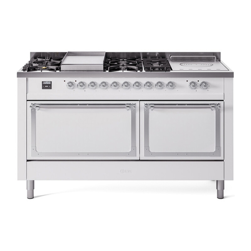 Nostalgie II Noblesse 60 inch Dual Fuel Range UN60FSQNMPWHC
