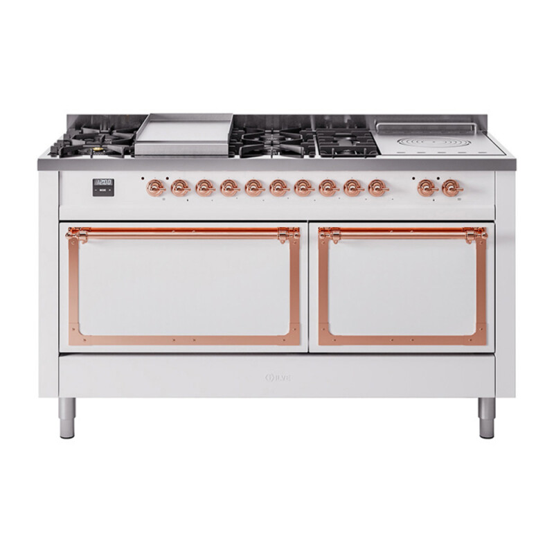 Nostalgie II Noblesse 60 inch Dual Fuel Range UN60FSQNMPWHPLP