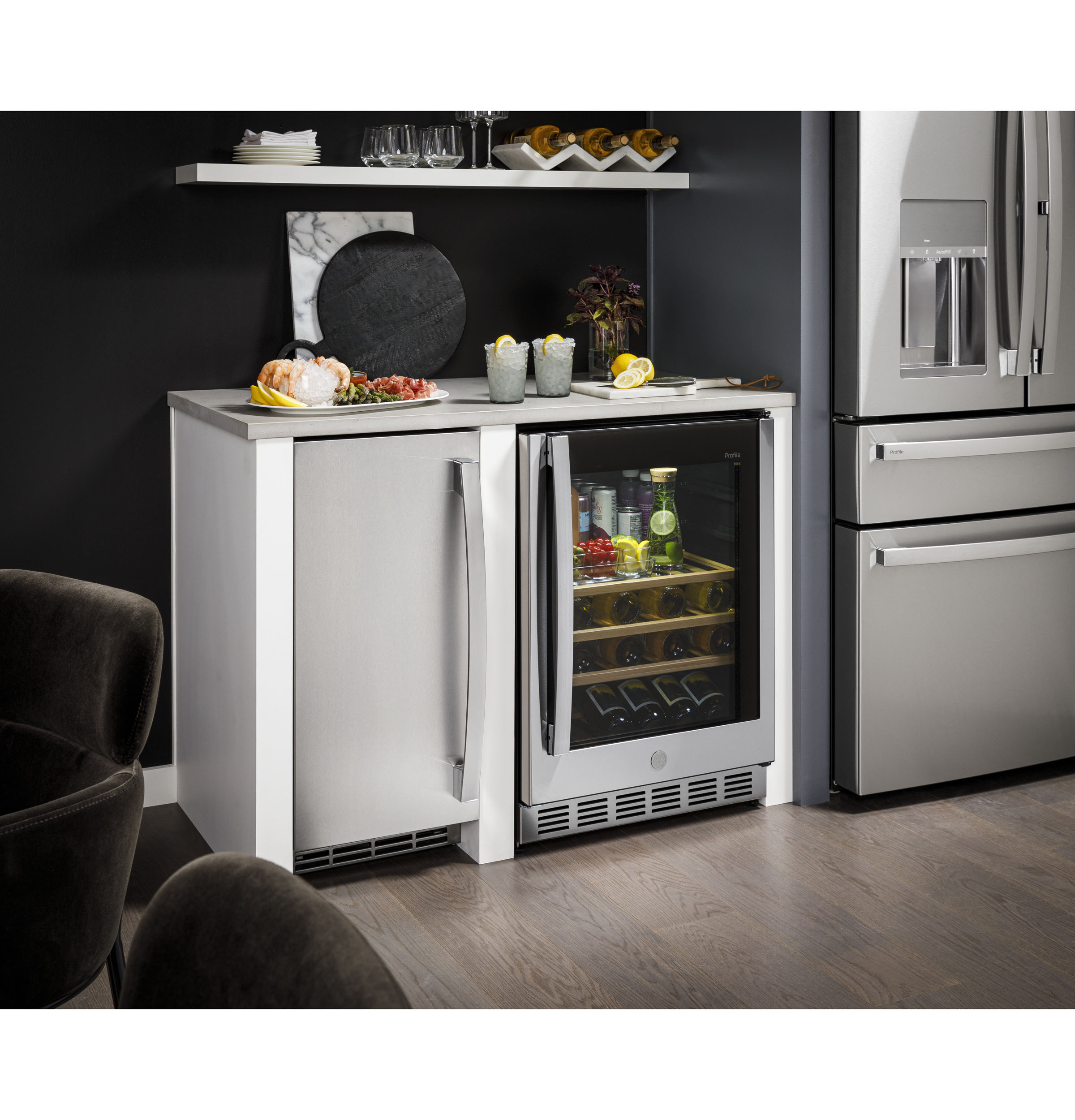 Ice Maker 15-Inch Panel-Ready - Nugget Ice UNC15NPRII