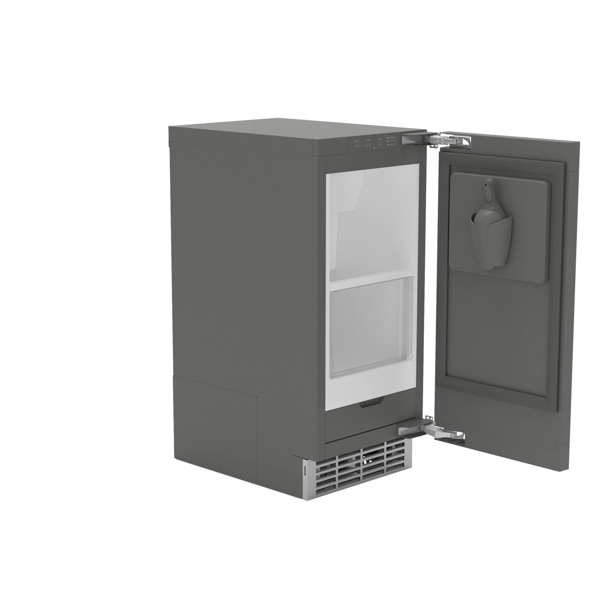 Ice Maker 15-Inch Panel-Ready - Nugget Ice view 30