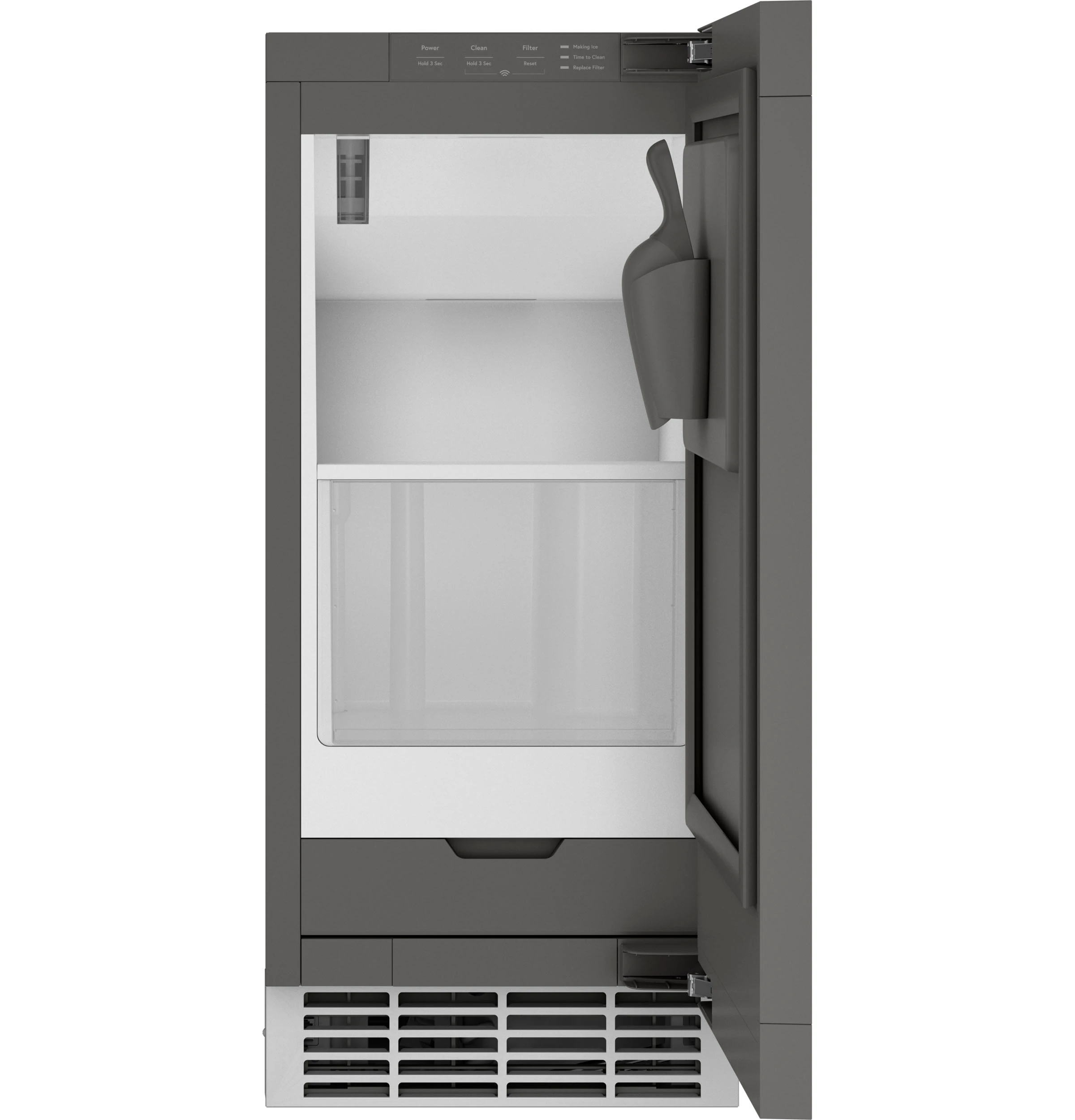 Ice Maker 15-inch Panel-ready - Nugget Ice UNC15NPWII