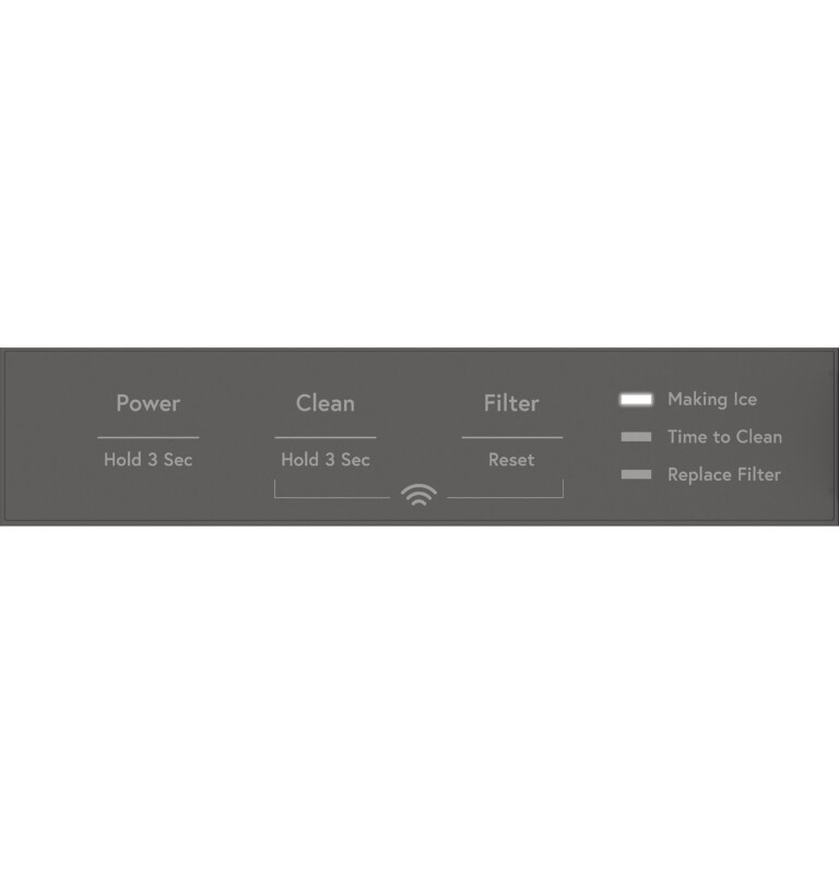 GE Ice Maker 15-Inch - Nugget Ice Panel Ready UNC15NPWII Picture 1