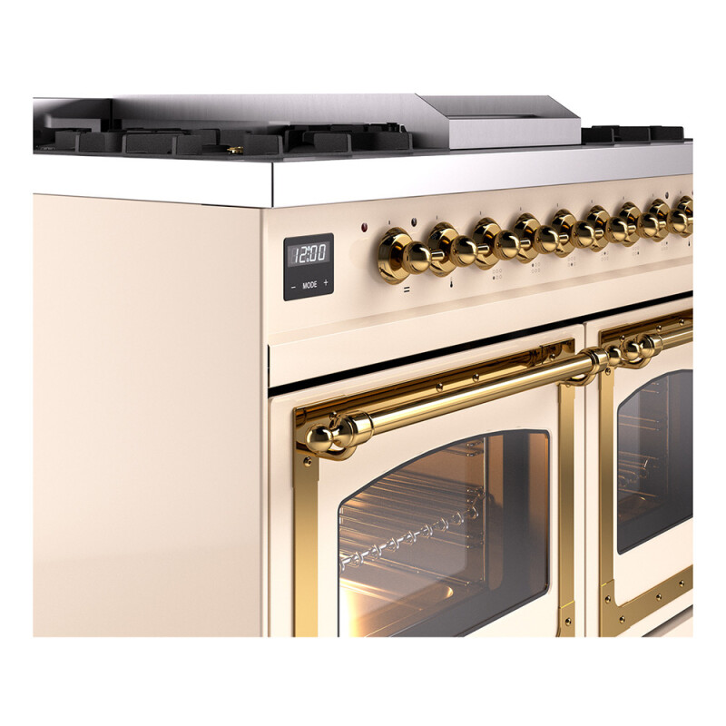 Nostalgie II Noblesse 40 inch Dual Fuel Range with 6 Burners UND40FNMPAWG