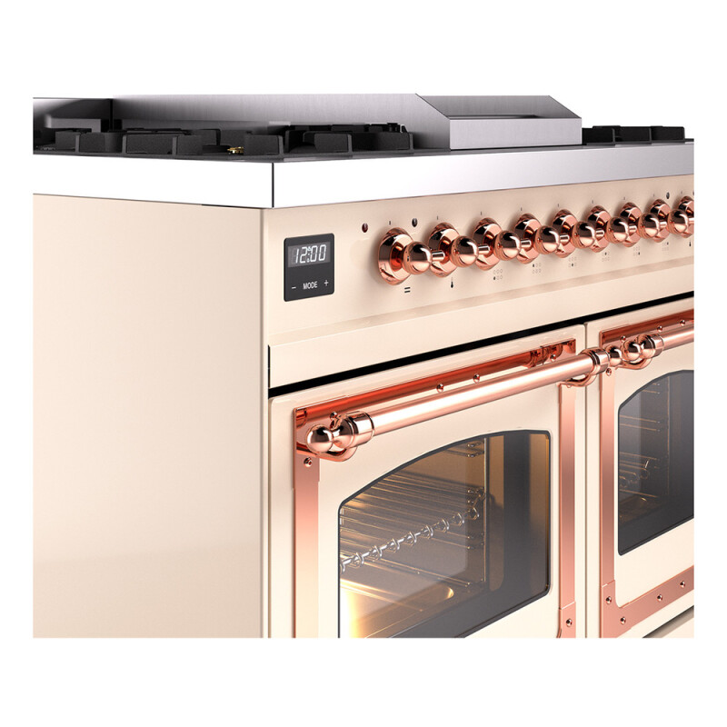 Nostalgie II Noblesse 40 inch Dual Fuel Range with 6 Burners UND40FNMPAWP