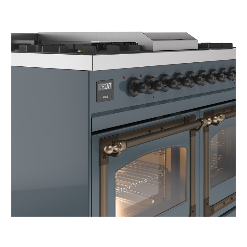 Nostalgie II Noblesse 40 inch Dual Fuel Range with 6 Burners UND40FNMPBGB