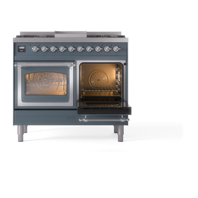 Nostalgie II Noblesse 40 inch Dual Fuel Range with 6 Burners UND40FNMPBGC