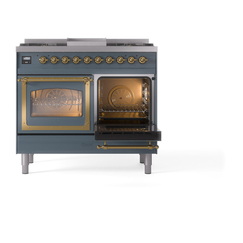Nostalgie II Noblesse 40 inch Dual Fuel Range with 6 Burners UND40FNMPBGG