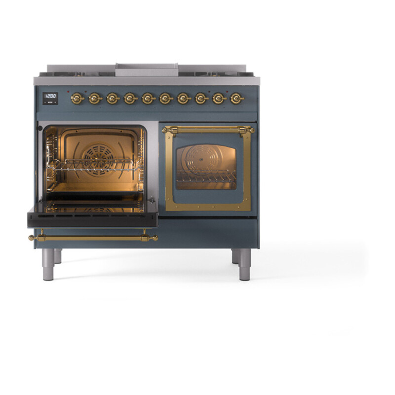 Nostalgie II Noblesse 40 inch Dual Fuel Range with 6 Burners UND40FNMPBGGLP