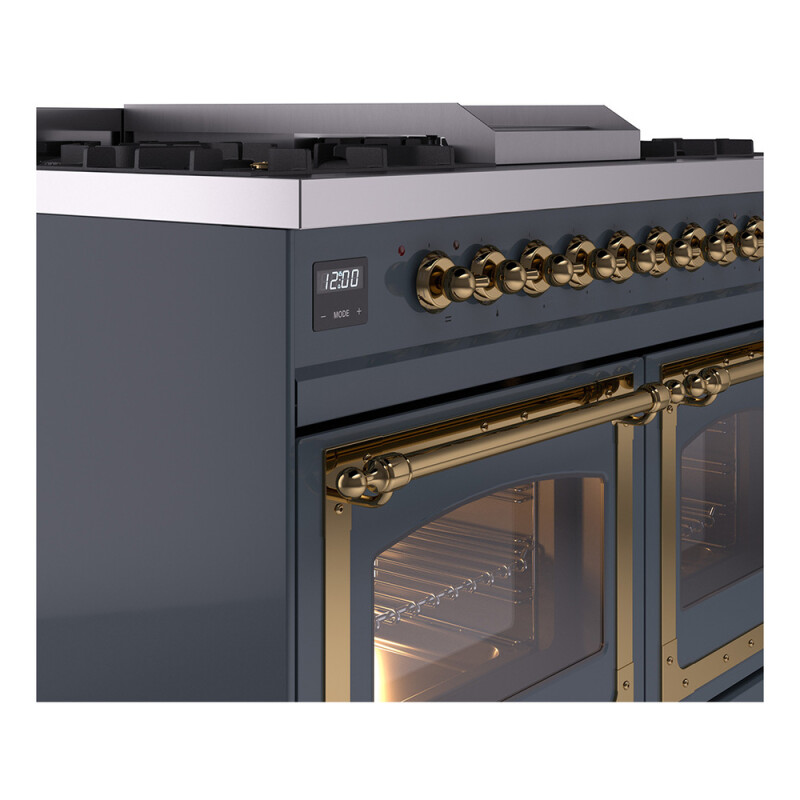 Nostalgie II Noblesse 40 inch Dual Fuel Range with 6 Burners UND40FNMPBGGLP