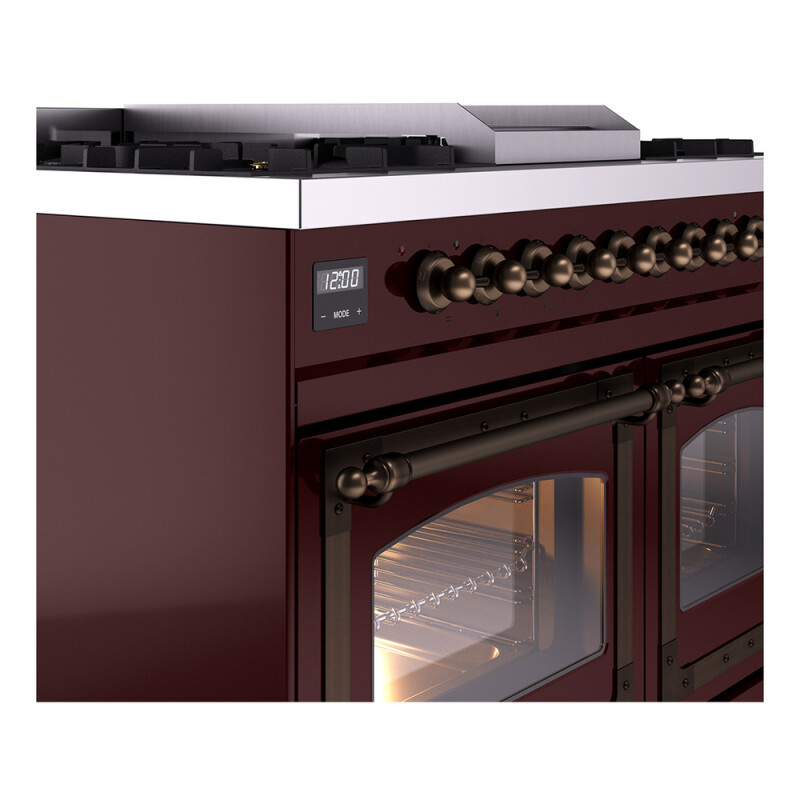 Nostalgie II Noblesse 40 inch Dual Fuel Range with 6 Burners UND40FNMPBUB