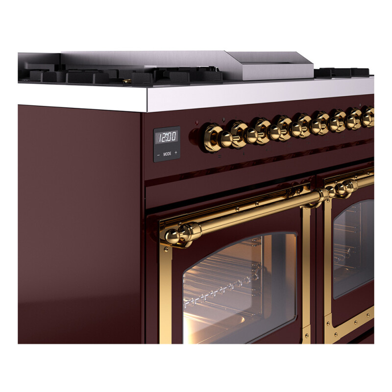 Nostalgie II Noblesse 40 inch Dual Fuel Range with 6 Burners UND40FNMPBUGLP