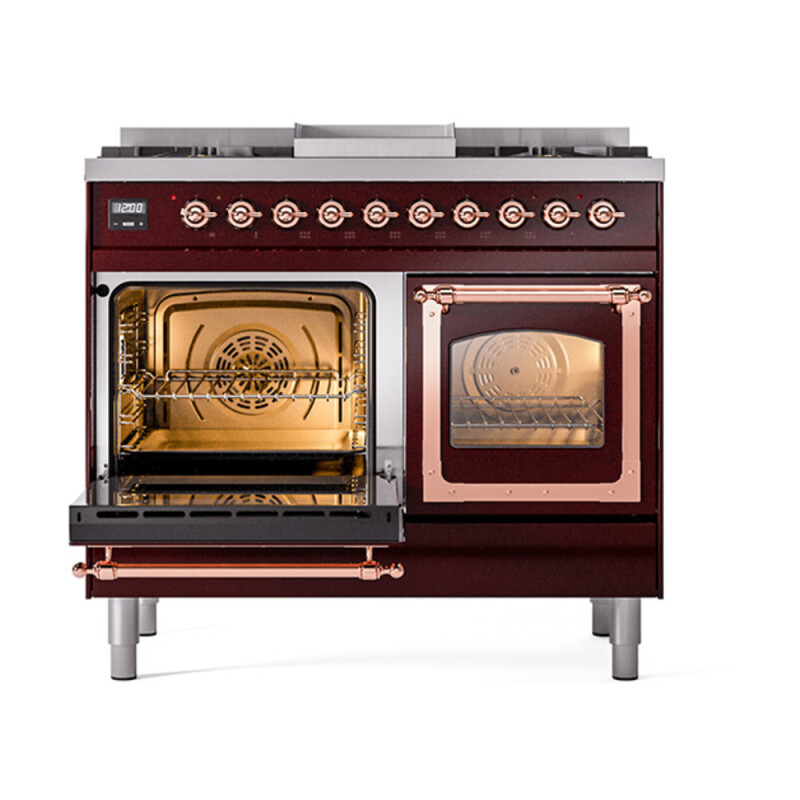 Nostalgie II Noblesse 40 inch Dual Fuel Range with 6 Burners UND40FNMPBUP