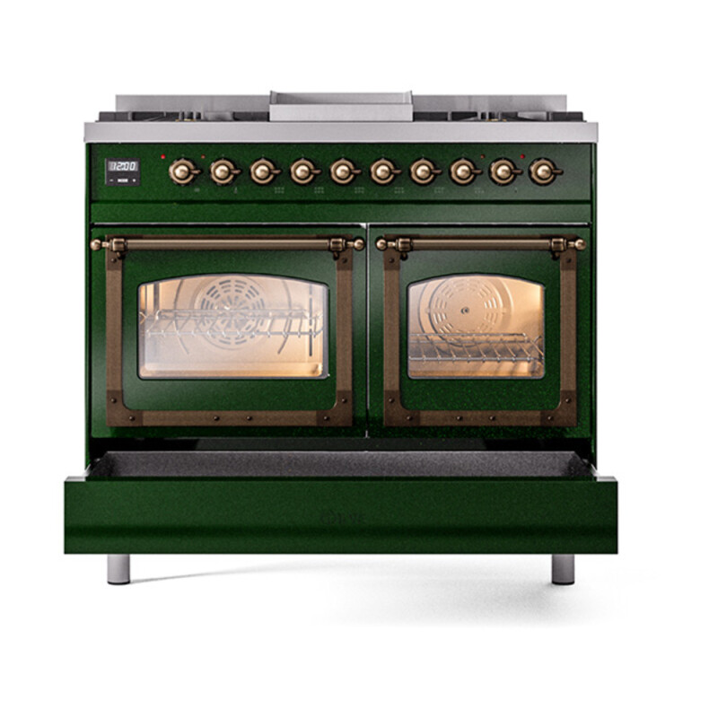 Nostalgie II Noblesse 40 inch Dual Fuel Range with 6 Burners UND40FNMPEGB