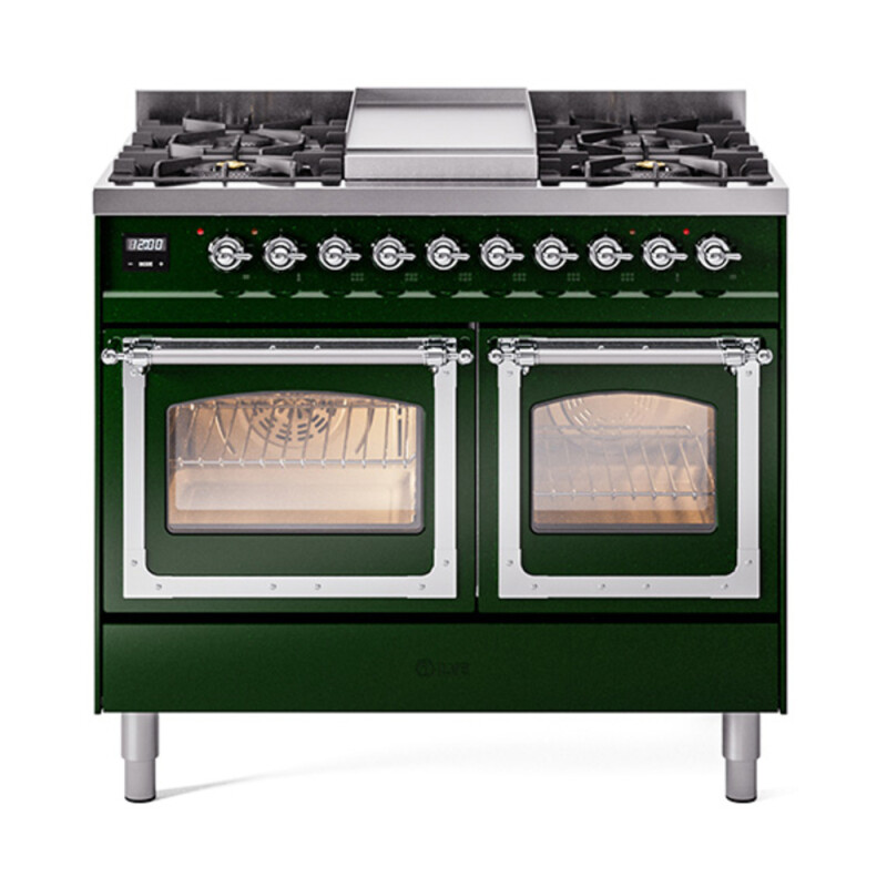 Nostalgie II Noblesse 40 inch Dual Fuel Range with 6 Burners UND40FNMPEGCLP