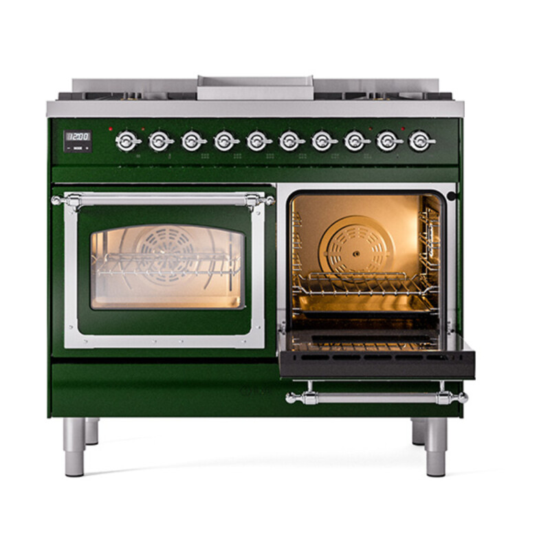 Nostalgie II Noblesse 40 inch Dual Fuel Range with 6 Burners UND40FNMPEGCLP