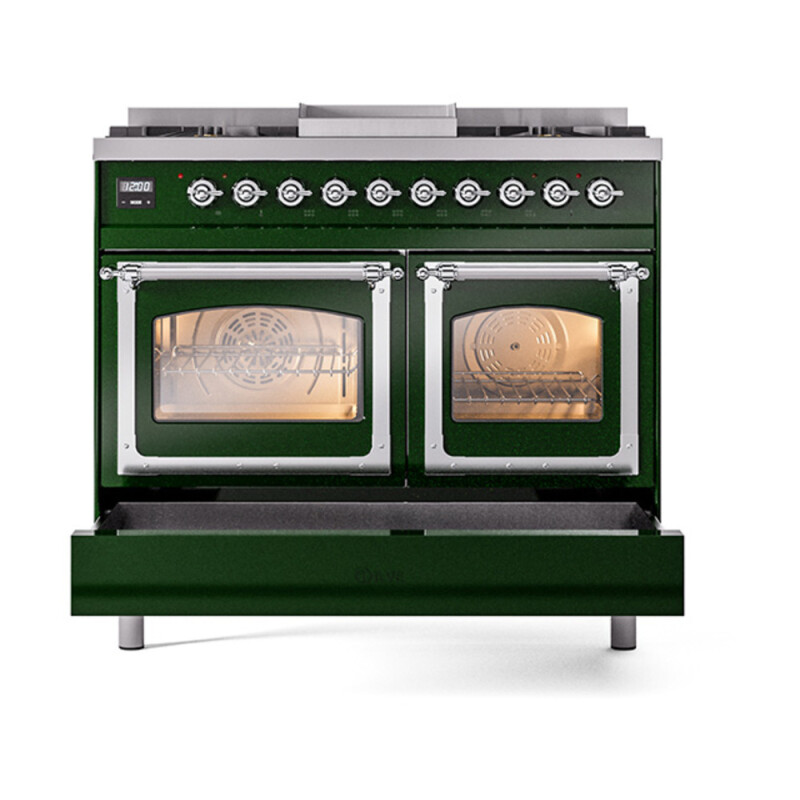 Nostalgie II Noblesse 40 inch Dual Fuel Range with 6 Burners UND40FNMPEGCLP