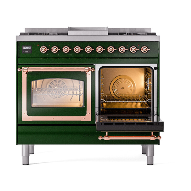 Nostalgie II Noblesse 40 inch Dual Fuel Range with 6 Burners UND40FNMPEGP