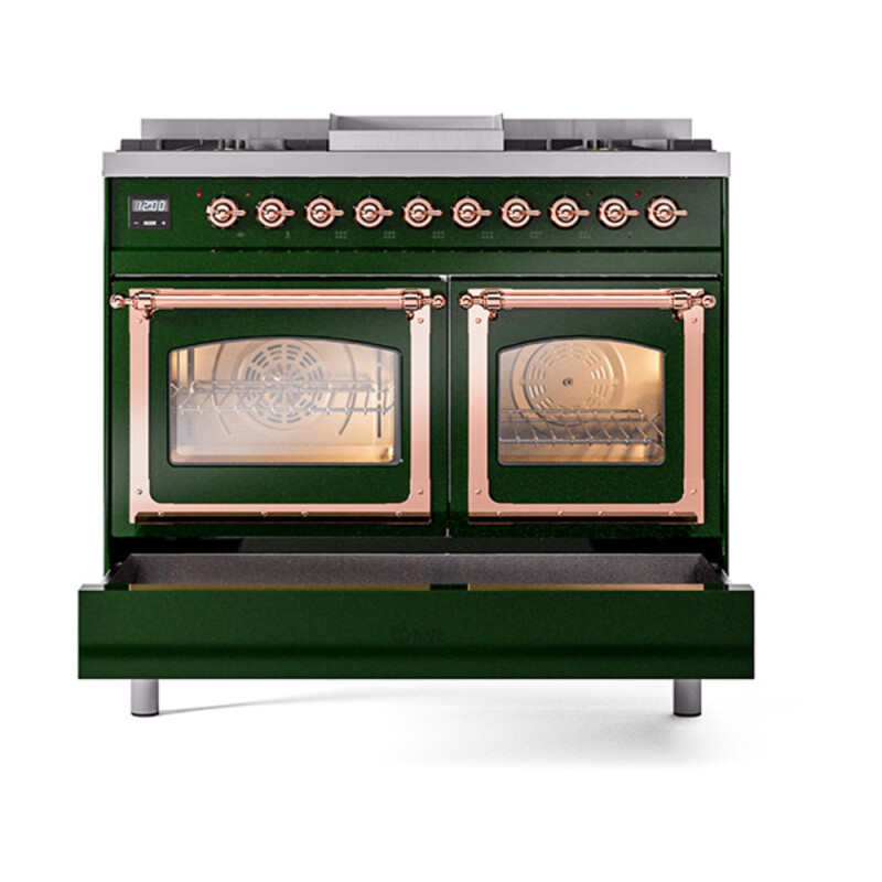 Nostalgie II Noblesse 40 inch Dual Fuel Range with 6 Burners UND40FNMPEGP