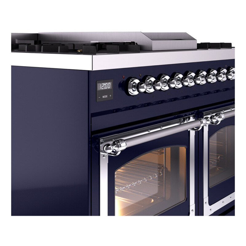 Nostalgie II Noblesse 40 inch Dual Fuel Range with 6 Burners UND40FNMPMBC