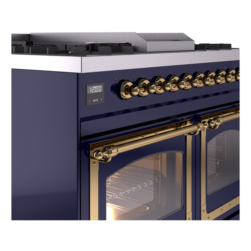 Nostalgie II Noblesse 40 inch Dual Fuel Range with 6 Burners UND40FNMPMBG