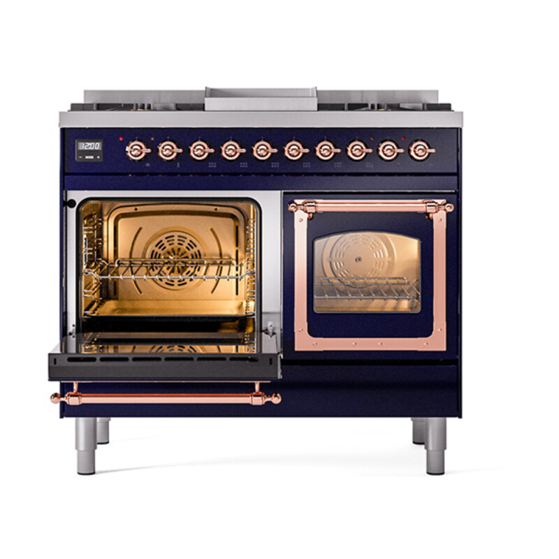 Nostalgie II Noblesse 40 inch Dual Fuel Range with 6 Burners UND40FNMPMBP