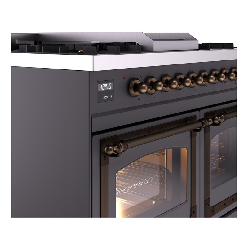 Nostalgie II Noblesse 40 inch Dual Fuel Range with 6 Burners UND40FNMPMGB