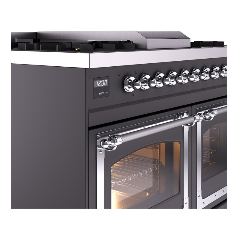 Nostalgie II Noblesse 40 inch Dual Fuel Range with 6 Burners UND40FNMPMGC