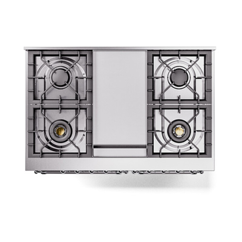 Nostalgie II Noblesse 40 inch Dual Fuel Range with 6 Burners UND40FNMPMGC