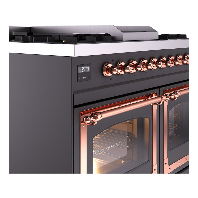 Nostalgie II Noblesse 40 inch Dual Fuel Range with 6 Burners UND40FNMPMGP