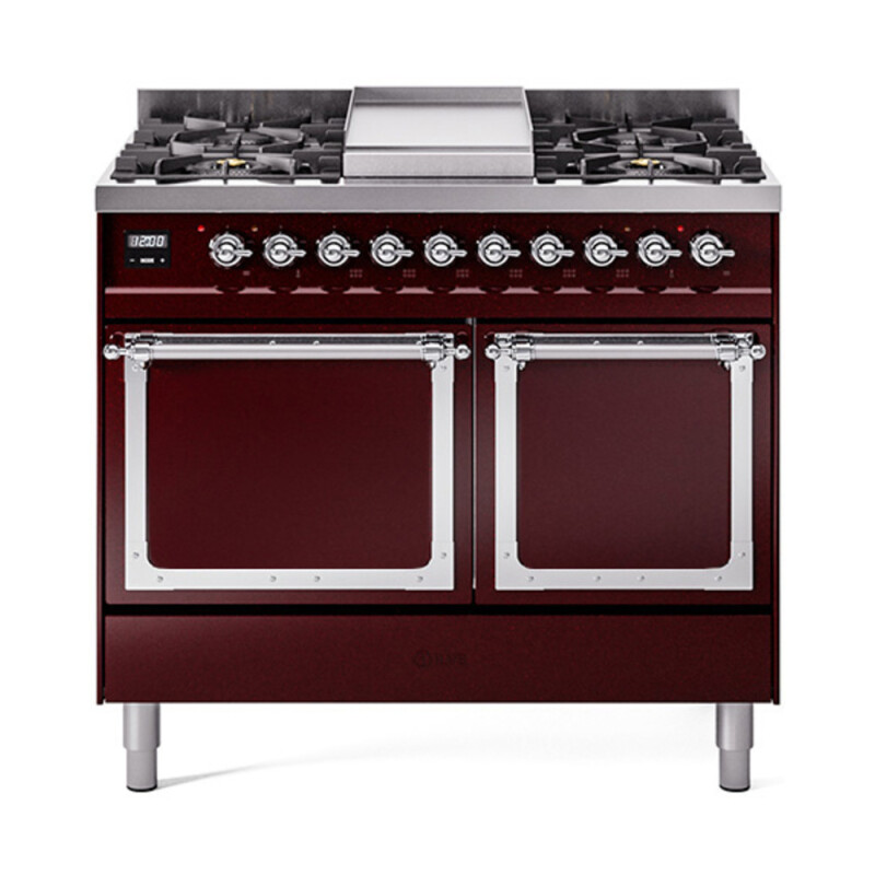 Nostalgie II Noblesse 40 inch Dual Fuel Range with 6 Burners UND40FQNMPBUC