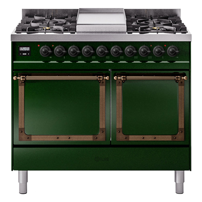 Nostalgie II Noblesse 40 inch Dual Fuel Range with 6 Burners UND40FQNMPEGB