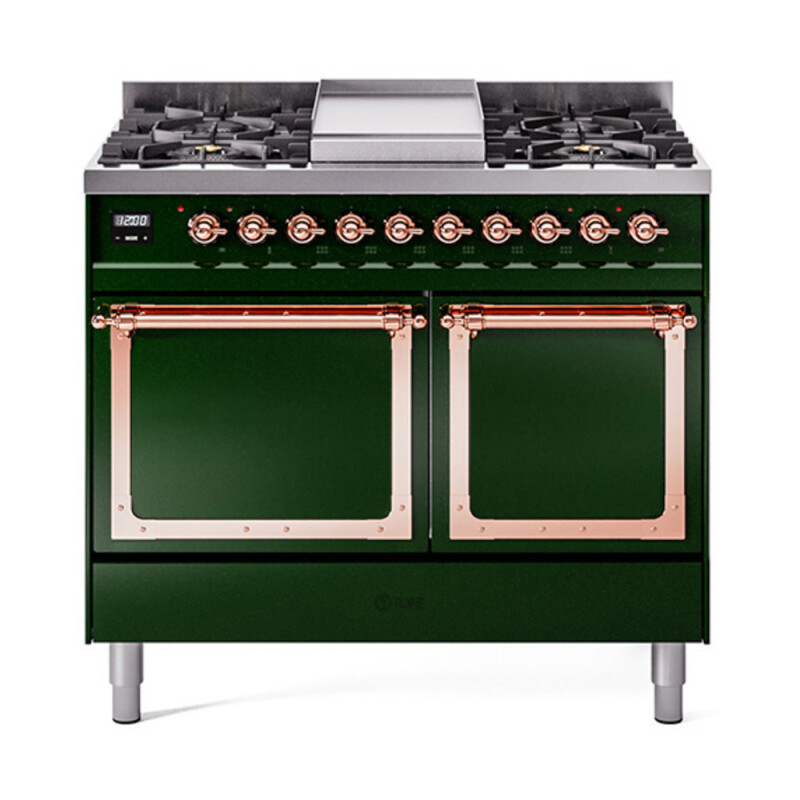Nostalgie II Noblesse 40 inch Dual Fuel Range with 6 Burners UND40FQNMPEGP
