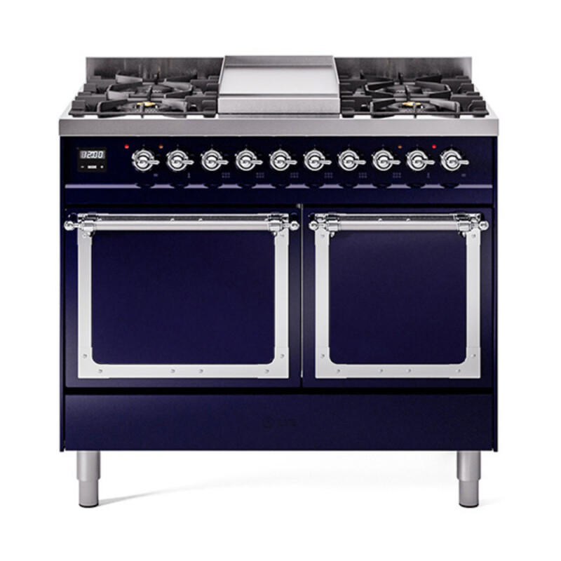 Nostalgie II Noblesse 40 inch Dual Fuel Range with 6 Burners UND40FQNMPMBC