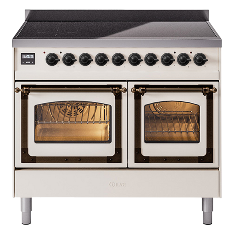Nostalgie II Noblesse 40 inch Induction Range with 6 Elements UNDI406NMPAWB