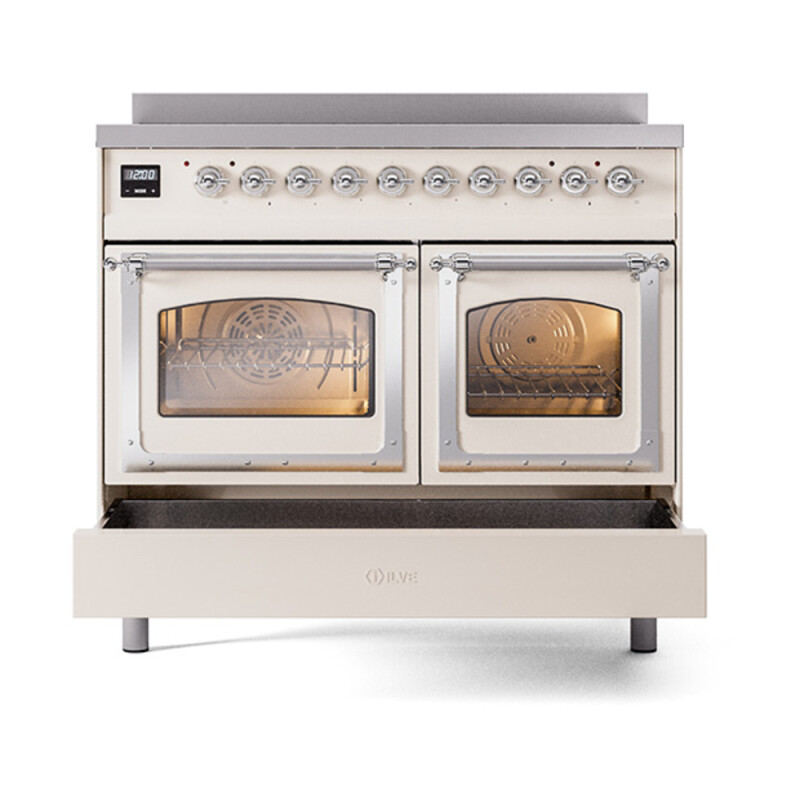 Nostalgie II Noblesse 40 inch Induction Range with 6 Elements UNDI406NMPAWC