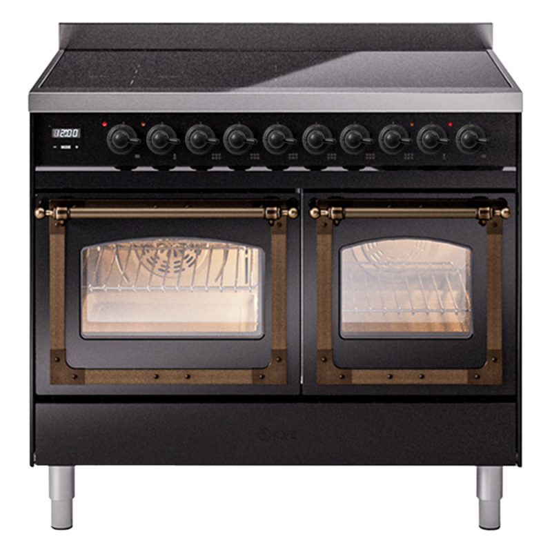 Nostalgie II Noblesse 40 inch Induction Range with 6 Elements UNDI406NMPBKB