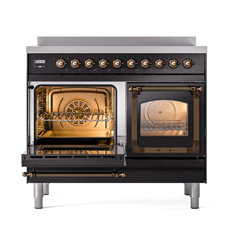 Nostalgie II Noblesse 40 inch Induction Range with 6 Elements UNDI406NMPBKB