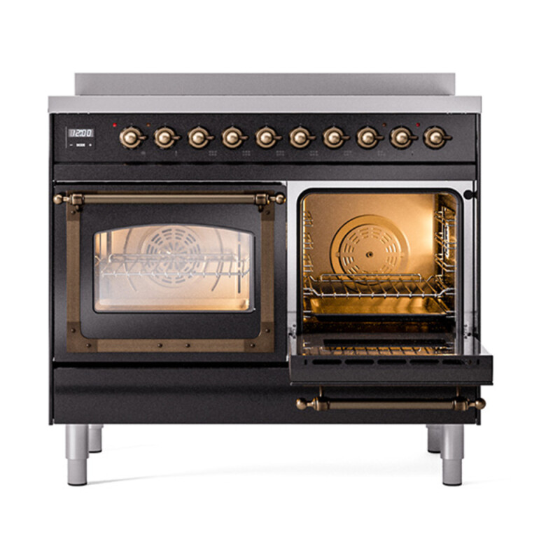 Nostalgie II Noblesse 40 inch Induction Range with 6 Elements UNDI406NMPBKB