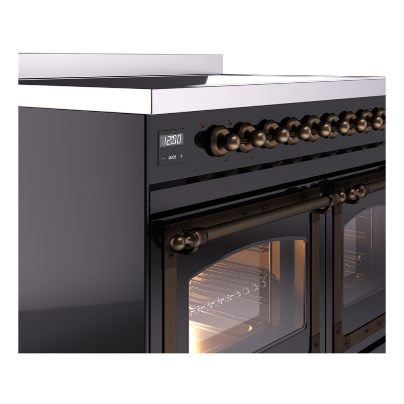 Nostalgie II Noblesse 40 inch Induction Range with 6 Elements UNDI406NMPBKB