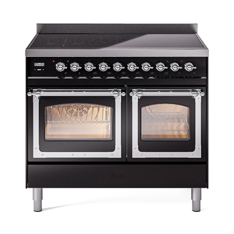 Nostalgie II Noblesse 40 inch Induction Range with 6 Elements UNDI406NMPBKC