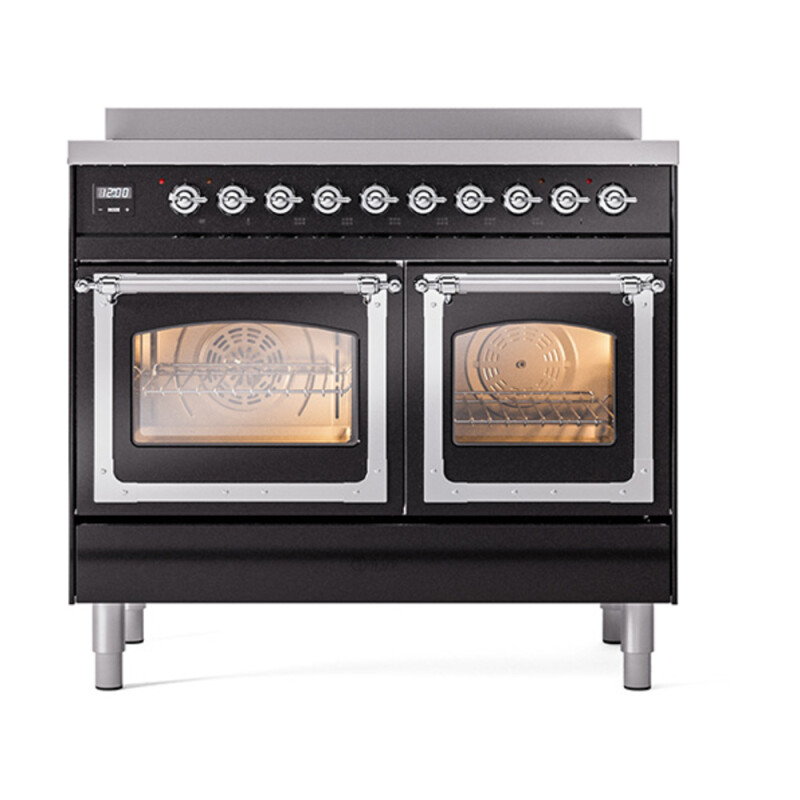 Nostalgie II Noblesse 40 inch Induction Range with 6 Elements UNDI406NMPBKC