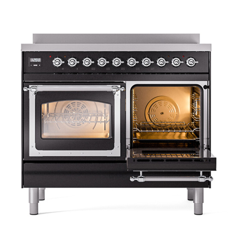 Nostalgie II Noblesse 40 inch Induction Range with 6 Elements UNDI406NMPBKC