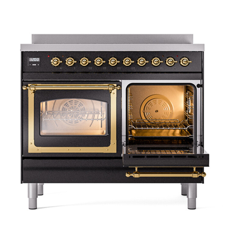 Nostalgie II Noblesse 40 inch Induction Range with 6 Elements UNDI406NMPBKG