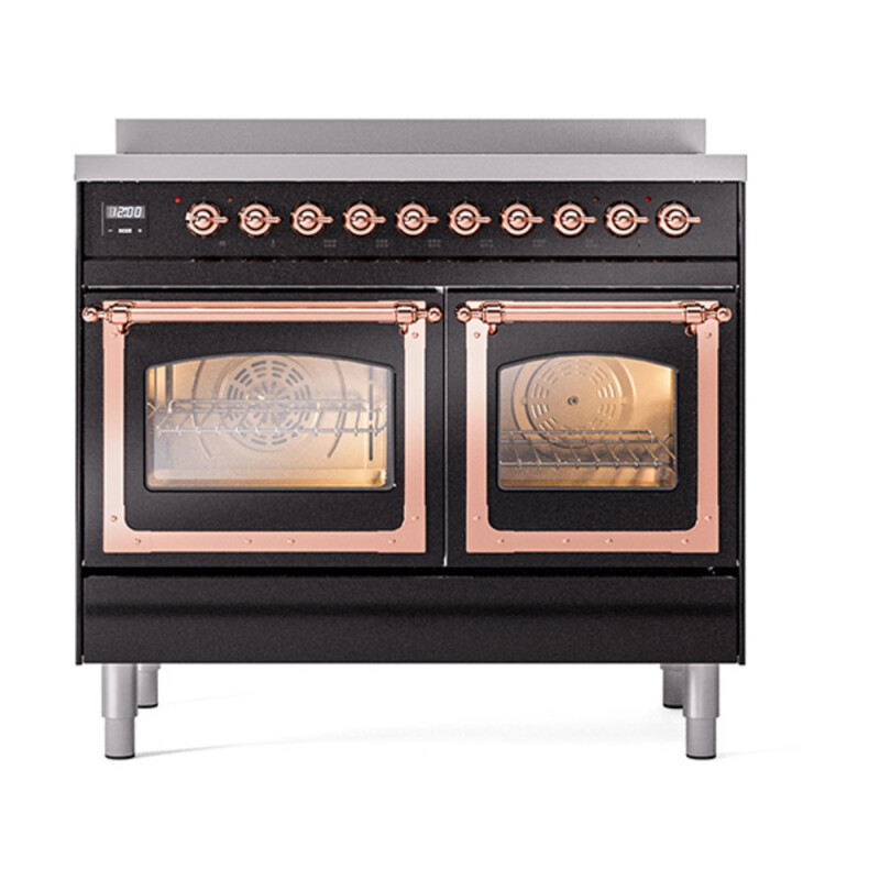 Nostalgie II Noblesse 40 inch Induction Range with 6 Elements UNDI406NMPBKP