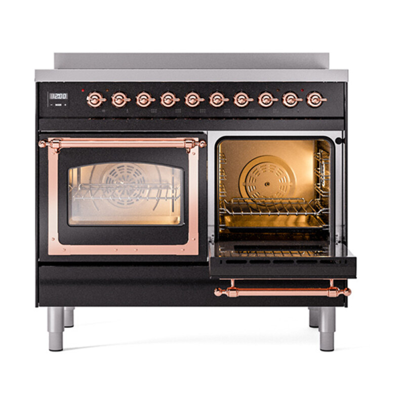 Nostalgie II Noblesse 40 inch Induction Range with 6 Elements UNDI406NMPBKP