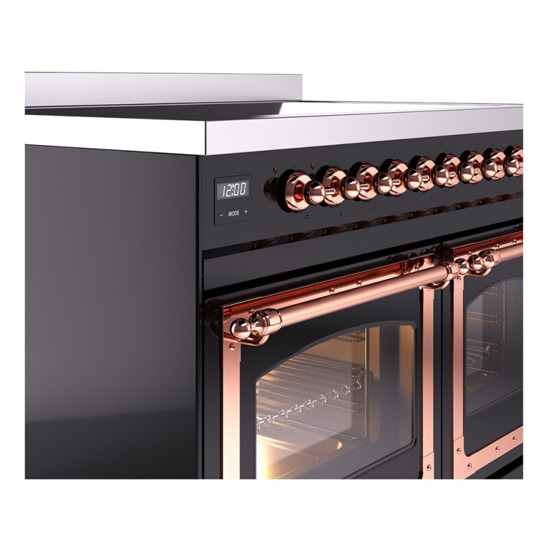 Nostalgie II Noblesse 40 inch Induction Range with 6 Elements UNDI406NMPBKP