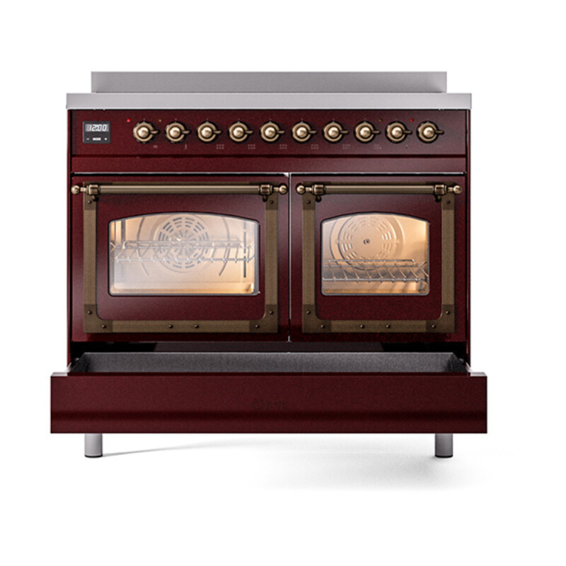Nostalgie II Noblesse 40 inch Induction Range with 6 Elements UNDI406NMPBUB